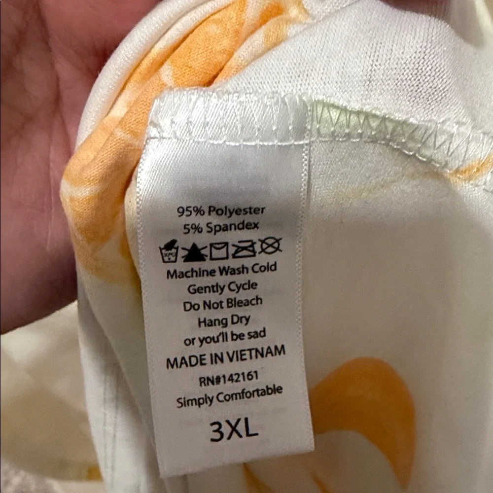 LuLaRoe Citrus Print Women's Dress - Picture 3 of 4